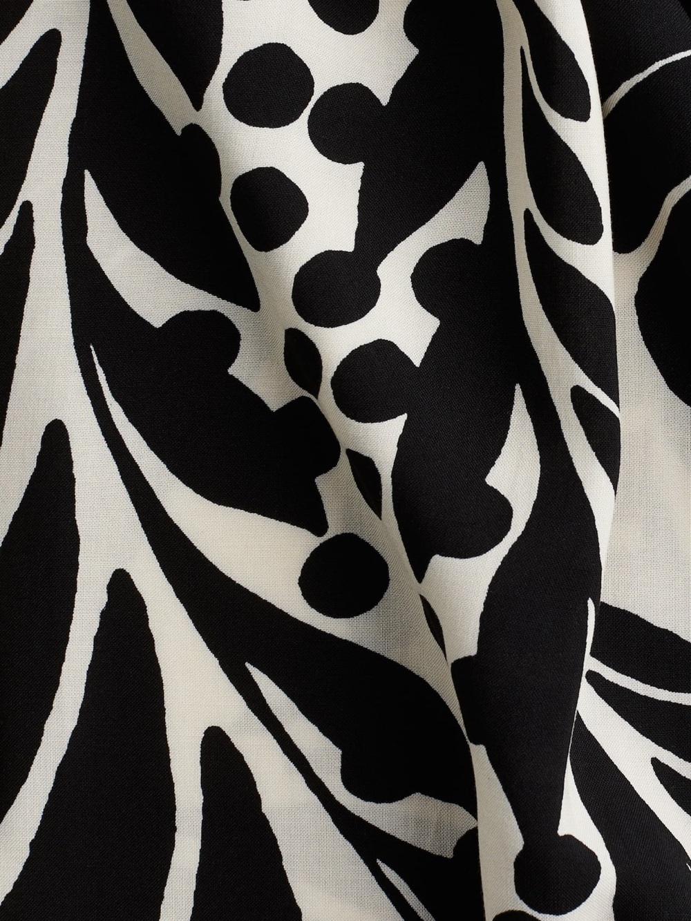 H&M Black and White Patterned Tunic Dress - Picture 2 of 13